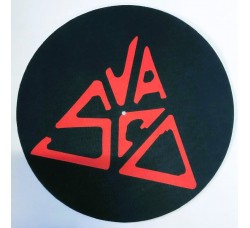 SLIPMAT Tappetino per Giradischi in feltro antistatico, antiscivolo Grafica "VASCO RED" 1.pz