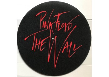 SLIPMAT Tappetino per Giradischi in feltro antistatico, antiscivolo Grafica "RED WALL" 1.pz