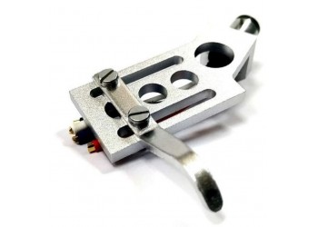 ANALOGIS HS-24 - Portatestina / Shell per giradischi in alluminio 7,8 g (silver)