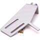 ANALOGIS HS-22 Portatestina / Shell per giradischi LENCO & Goldring Incl. Cavi (silver) 