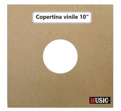 Copertine MUSIC MAT dischi Vinile 10" Inch / 78 giri colore  marrone naturale Cod.23177
