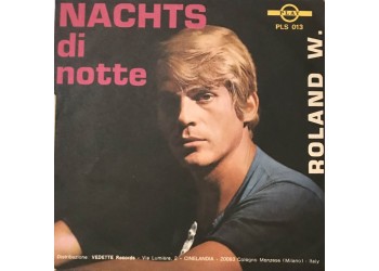 Nando Gazzolo / Roland W. – Di Notte / Nachts / Copertina Etichetta Play – PLS 013  (7") 