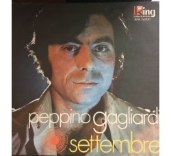 Peppino Gagliardi – Settembre / Copertina Etichetta King AFK 56108 (7") 