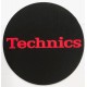 TECHNICS 20101759 Tappetino per Giradischi feltro antistatico con "grafica Nero logo Rosso" (1.pz)