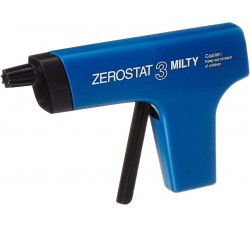 ZEROSTAT - 3 MILTY Neutralizzatore Pistola antistatica, plastica, blu per dischi Vinili 