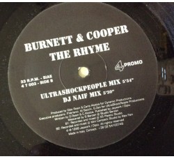 Burnett & Cooper  Carlo Aliotta, Gibo Rosin ‎– The Rhyme - Uscita: 1998