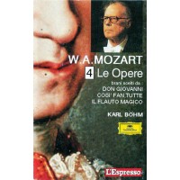 W. A. Mozart* / Karl Böhm / Wiener Philharmoniker / Berliner Philharmoniker / Orchestra Del Teatro Nazionale Di Praga* – W.A. Mozart - 4 - Le Opere – (musicassetta)