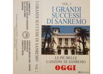Various – I Grandi Successi Di Sanremo Vol. 2 – (musicassetta)