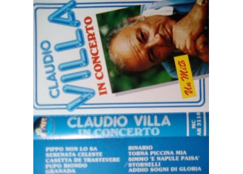 Claudio Villa - In concerto –  (musicassetta)