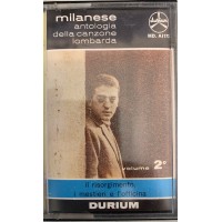 Nanni Svampa – Milanese – Antologia Della Canzone Lombarda - Il Risorgimento, I Mestieri E L’Officina – Secondo Volume – (musicassetta)