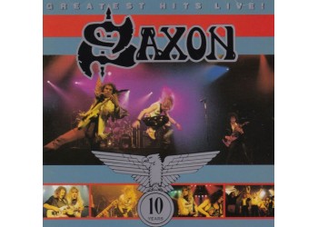 Saxon – Greatest Hits Live!– (musicassetta)