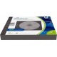 MediaRange - Bustine CD DVD in tessuto plastificato antigraffio, antistatico NERE - 2 posti, 50 pezzi -