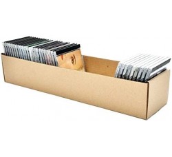 Contenitore, Scatola economica di cartone per 50 CD 