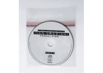MM - Bustine per CD / DVD con patta adesiva, PPL 100mµ dim 127x127 mm - 50 pezzi - 
