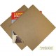 AV_BOX - Scatola di cartone Kraft + due piastre di rinforzo per spedire (3) dischi LP/12" 