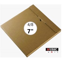 AV_BOX - Scatola di cartone per spedire fino a (8) dischi 45 giri