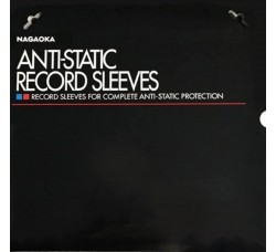 Nagaoka - 50 buste interne antistatiche, antigraffio e antimuffa per dischi LP/12"