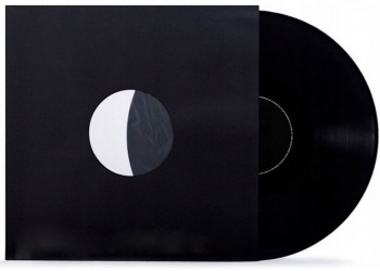 MUSIC MAT - Buste interne LP/12” foderate nere, 80g, angoli retti - 25 pezzi 