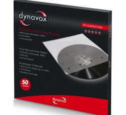 Dynavox - 50 buste interne antistatiche per dischi LP/12"