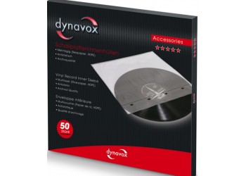 Dynavox 50 buste interne antistatiche per dischi LP/12"
