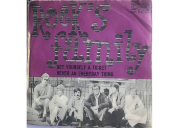 Roek's Family – Get Yourself A Ticket / Never An Everyday Thing  Vinyl, 7", 45 RPM - Uscita: 1969