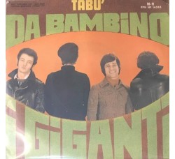 I Giganti ‎– Da Bambino -  Vinyl, 7", 45 RPM, Uscita: 1968