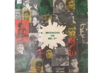 Adriano Celentano E I Ribelli ‎– Mondo In Mi 7a-  7", 45 RPM 
