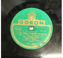 Renato Rascel, Gorni Kramer ‎– La Mia Donna Si Chiama Desiderio / Merci Beaucoup / Codice Etichetta: Odeon ‎– TW 4066 10", 78 RPM