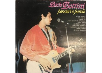 Lucio Battisti – Pensieri E Parole -  Copertina Etichetta: Ricordi – ORL 8040