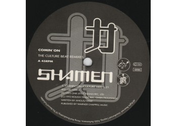The Shamen – Comin' On (Remixed By Culture Beat), Vinile, 12", Uscita: 1993
