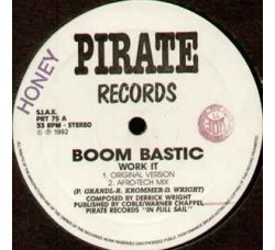 Boom Bastic – Work It,  Vinile, 12", 33 ⅓ RPM, Uscita: 1992