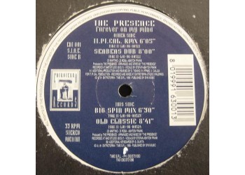 The Presence – Forever On My Mind - Vinile, 12", 33 ⅓ RPM -   Uscita 1996