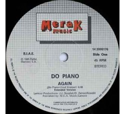 Do Piano – Again - Vinile, 12", 45 RPM, Uscita 1986