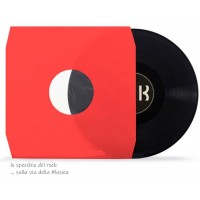 MUSIC MAT - Inner Buste interne LP/12” foderate ROSSI, 80g, angoli tagliati  (conf. 25 pz)