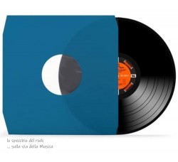 MUSIC MAT - Inner Buste interne LP/12” foderate BLUE, 80g, angoli tagliati  (25.pz) 