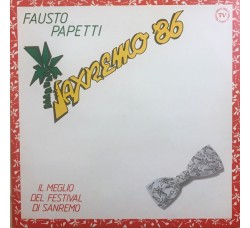 Fausto Papetti – Saxremo 86 - Vinile, LP, Compilation, Uscita: 1986