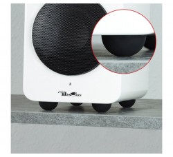DYNAVOX Smorzatori in elastomero siliconico (32 mm) per supporti audio video 4.pezzi