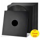MUSIC MAT - Copertine con foro fustellato per 12" Maxi Single Cartoncino NERO Forza 280gr m² - 10 pezzi