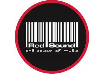 FACTORY Tappetino, Slipmats in feltro antiscivolo per giradischi - Grafica Redsound 