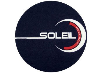 FACTORY Tappetino, Slipmats in feltro antiscivolo per giradischi - Grafica Soleil 