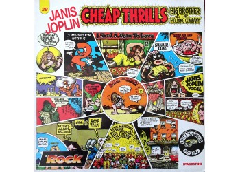 Janis Joplin ‎‎ Big Brother & The Holding Company Featuring ‎– Cheap Thrills, Vinyl, LP, Reissue, Album, Uscita: 1989