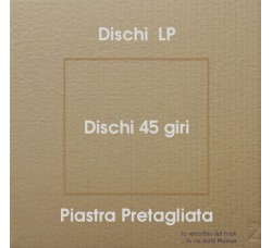 MUSIC MAT - Piastre di cartone rinforzo spedizioni dischi LP - 45 giri (Qtà.10 Piastre)