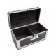 MM - Case Valigia nero/argento per 200 Dischi 45 Giri, Formato 7” Pollici 