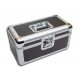 MM - Case Valigia nero/argento per 200 Dischi 45 Giri, Formato 7” Pollici 
