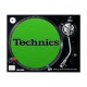 TECHNICS 20101860 Tappetino per Giradischi feltro antistatico con "grafica Verde logo nero" (1.pz) 