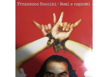 Francesco Baccini ‎– Nomi E Cognomi -  LP, Album 1992 Germany