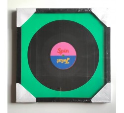 TIGER, Cornice per vinile per dischi LP, 12" colore Nero Cod.T0002