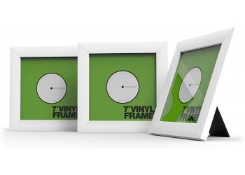 GLORIOUS Cornici per vinile  per dischi Vinili 45 Giri 7" colore Bianco 