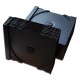 MUSIC MAT - Vassoio per custodia CD standard - nero (10 pz)