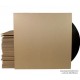 MUSIC MAT - Copertine senza foro per LP / 12" Cartoncino MARRONE forza 300gr / m² (10 copertine) 